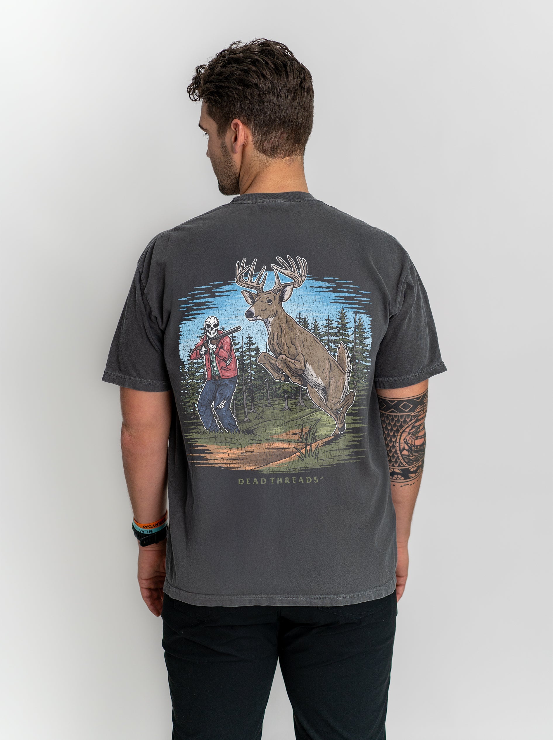 BUCK STOPS HERE - “DT ESSENTIAL" PREMIUM T - SHIRT – T-Shirt – Dead Threads Apparel