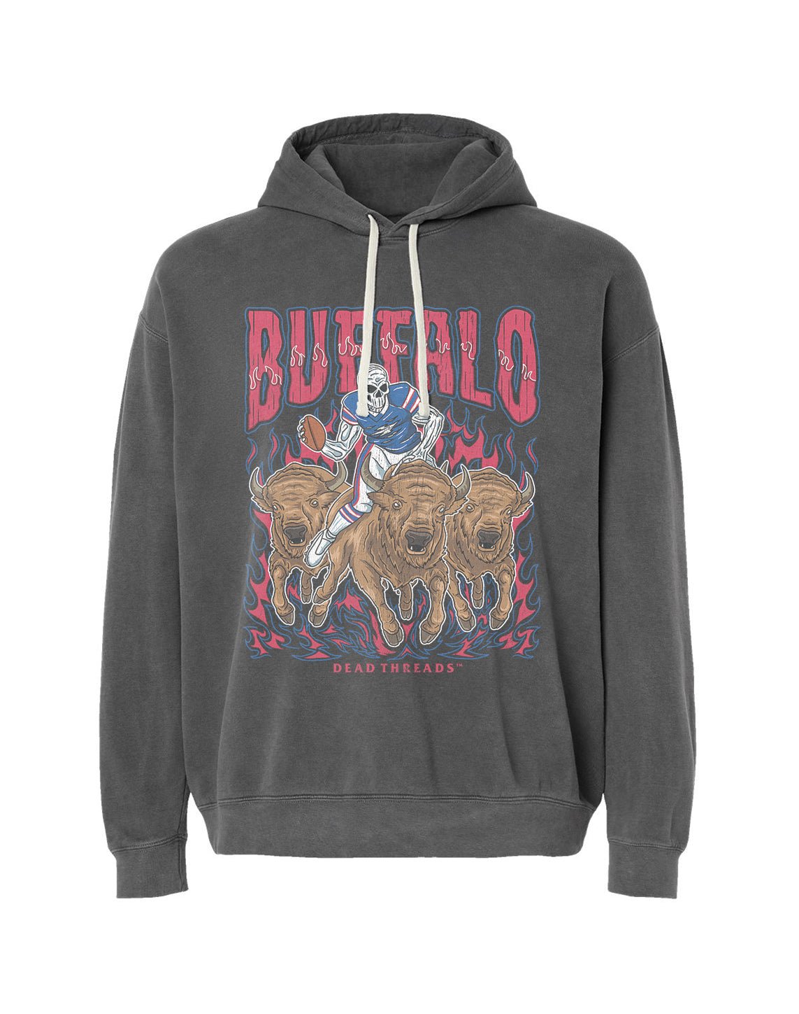 BUFFALO FOOTBALL v1 - LIGHTWEIGHT HOODIE – Lightweight – Dead Threads Apparel