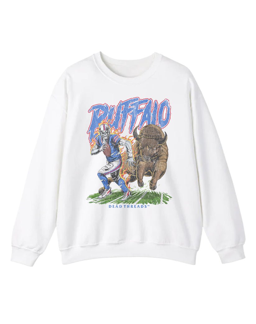 BUFFALO FOOTBALL v2 CREWNECK SWEATSHIRT – Sweatshirt – Dead Threads Apparel