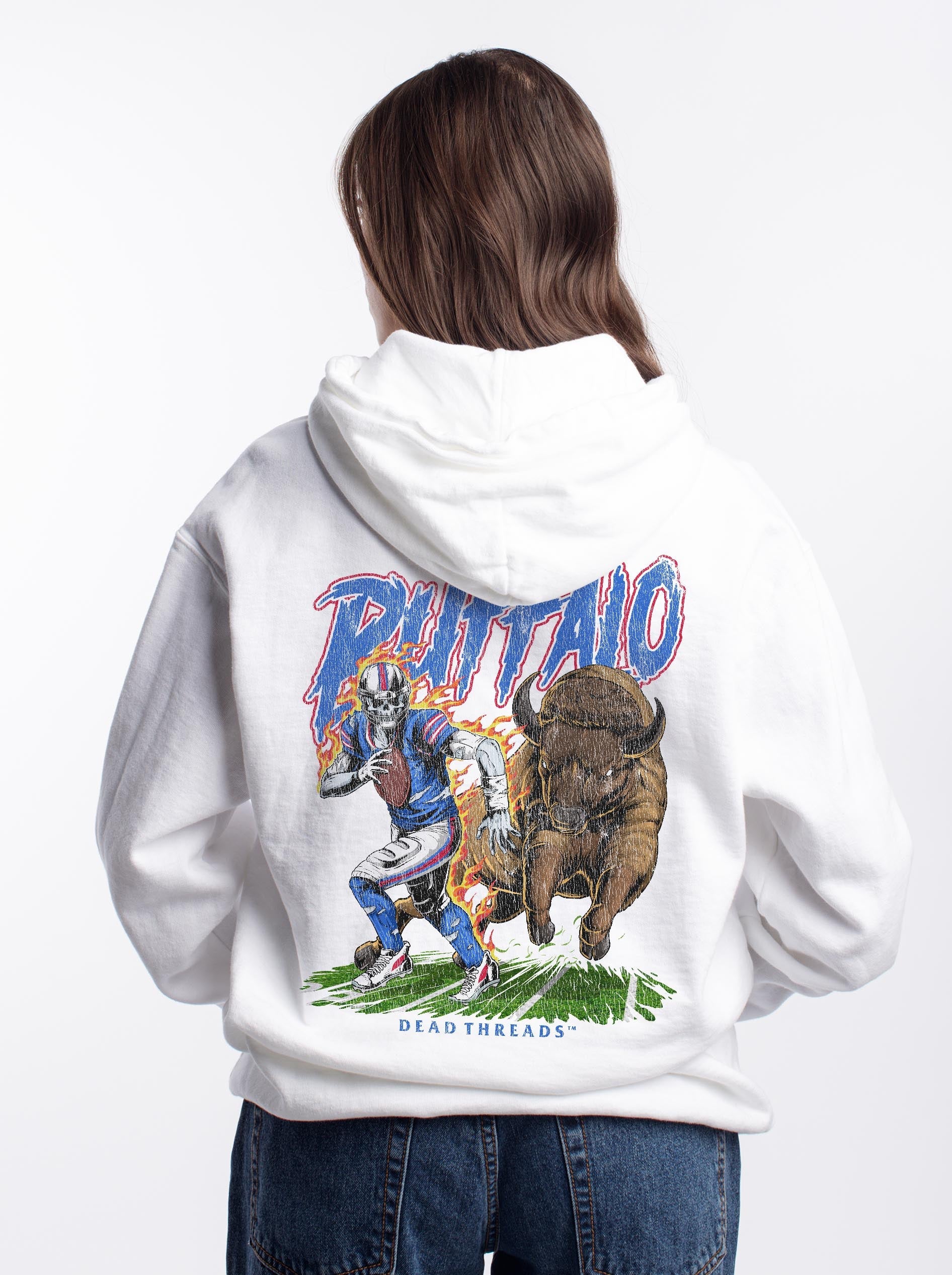 BUFFALO FOOTBALL v2 - HOODIE – Hoodie – Dead Threads Apparel
