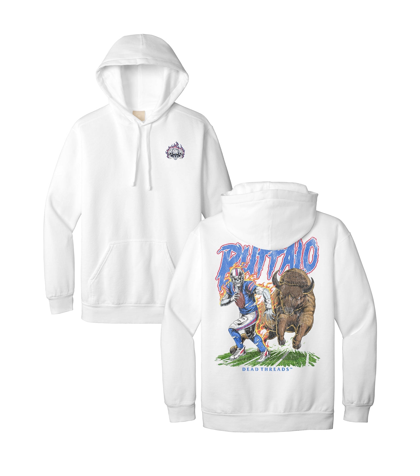 BUFFALO FOOTBALL v2 - HOODIE – Hoodie – Dead Threads Apparel