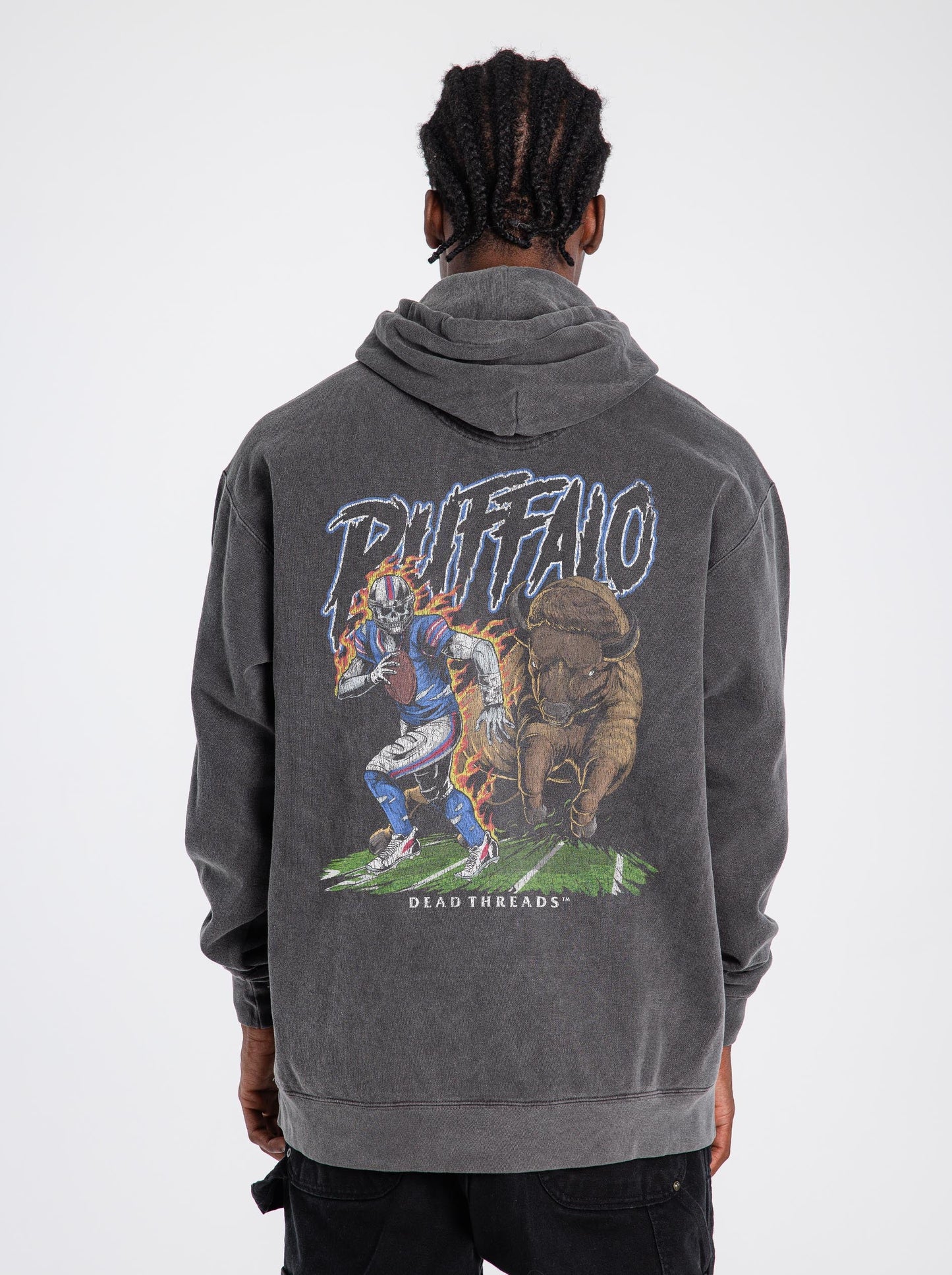 BUFFALO FOOTBALL v2 - HOODIE – Hoodie – Dead Threads Apparel