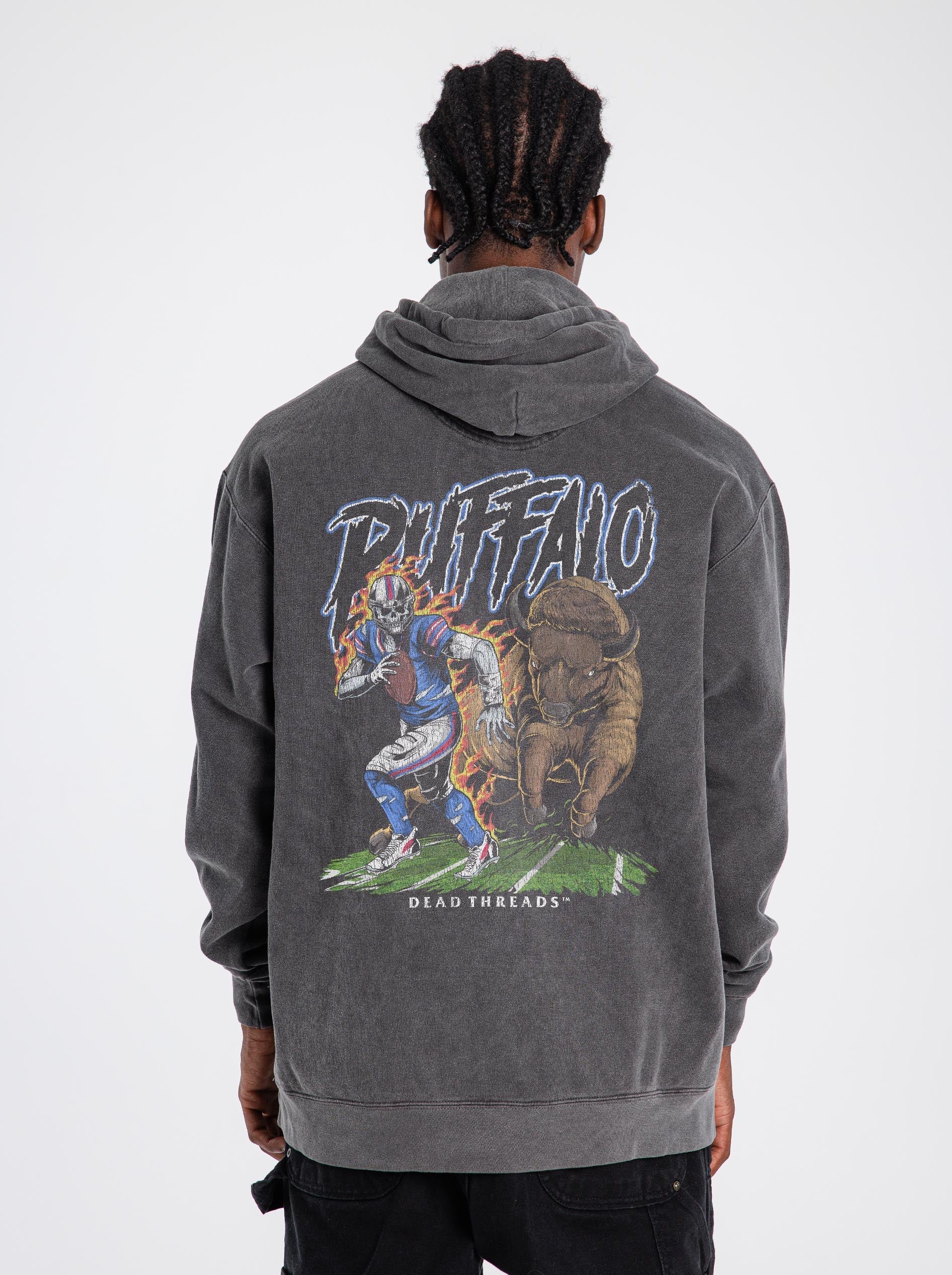 BUFFALO FOOTBALL v2 - HOODIE – Hoodie – Dead Threads Apparel