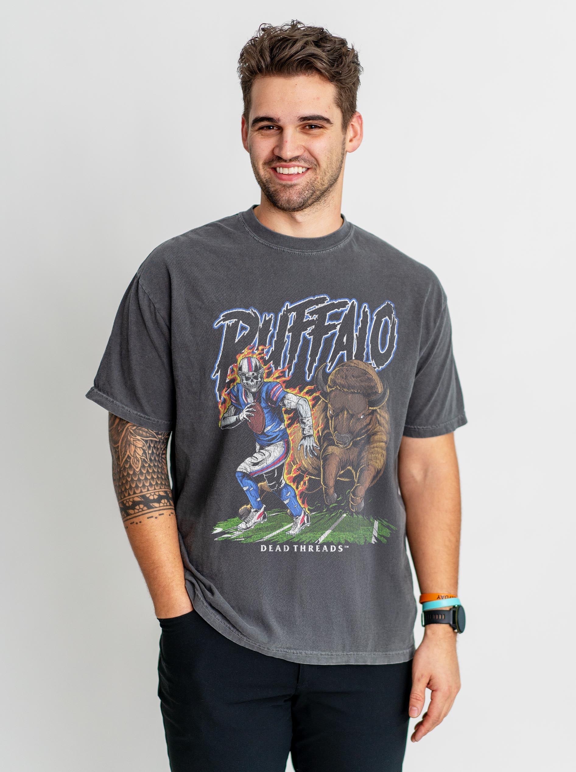 BUFFALO FOOTBALL v2 – T-Shirt – Dead Threads Apparel