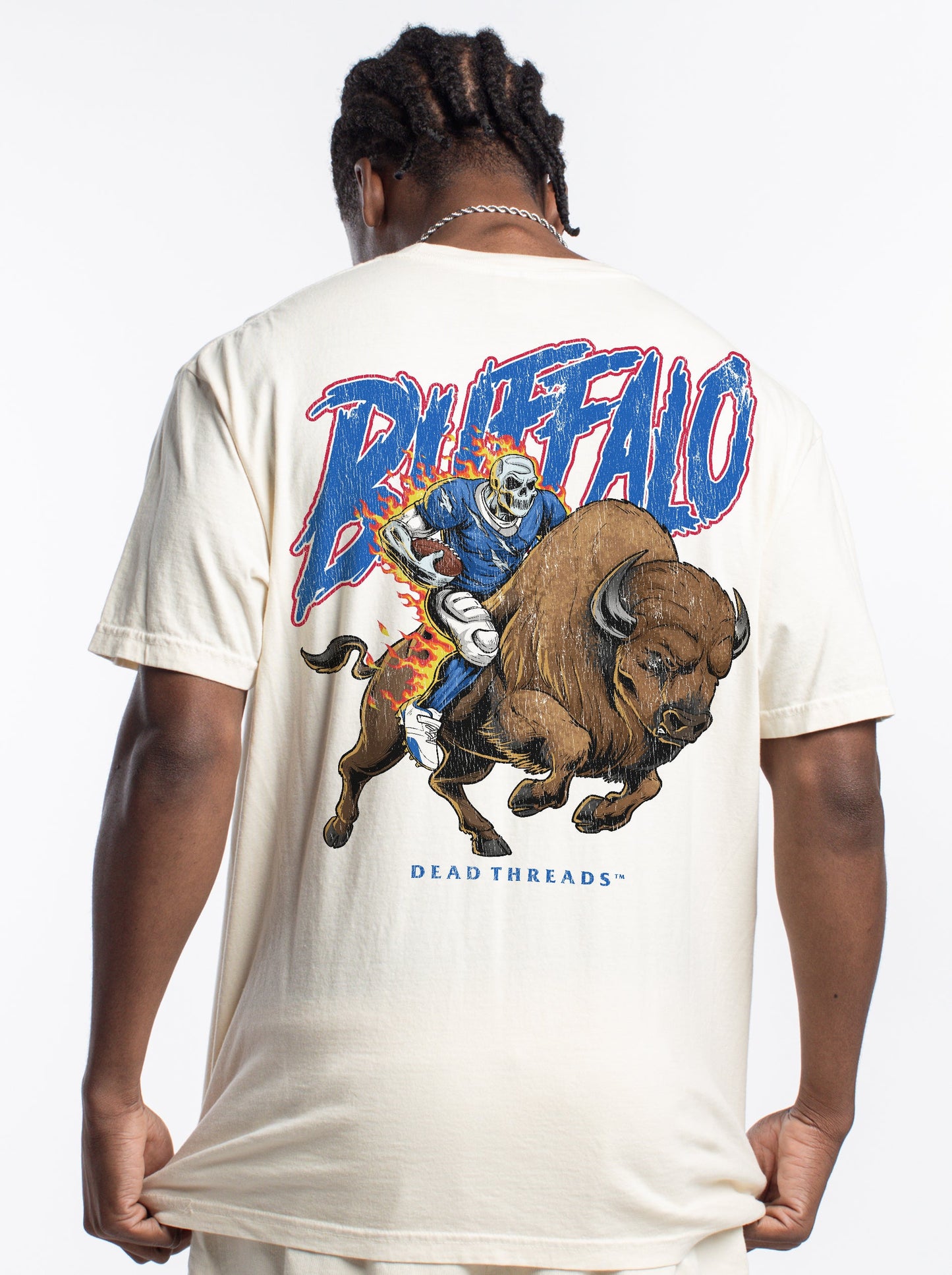BUFFALO FOOTBALL v3 - “DT ESSENTIAL" PREMIUM T - SHIRT – T-Shirt – Dead Threads Apparel