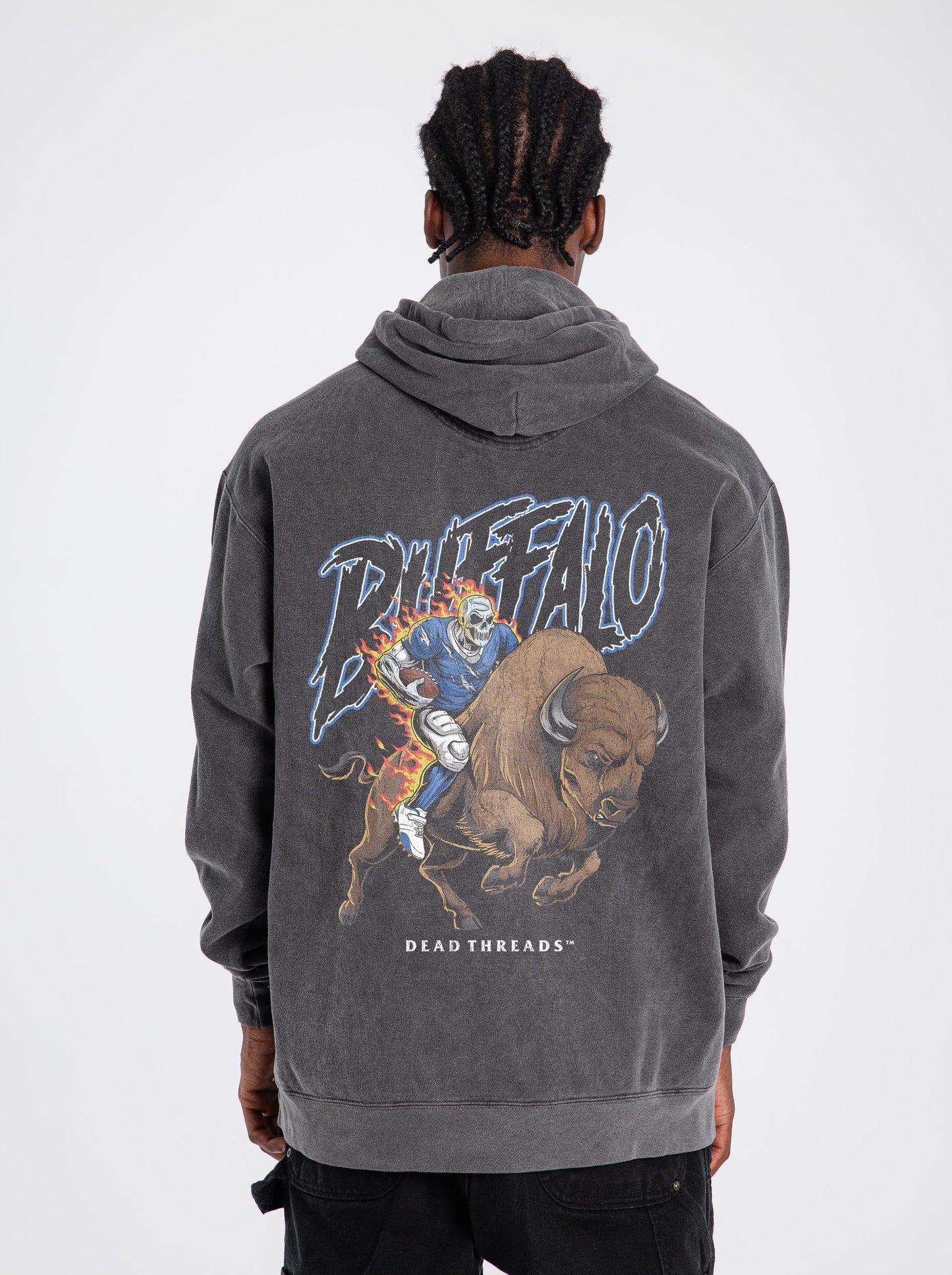BUFFALO FOOTBALL v3 - HOODIE – Hoodie – Dead Threads Apparel