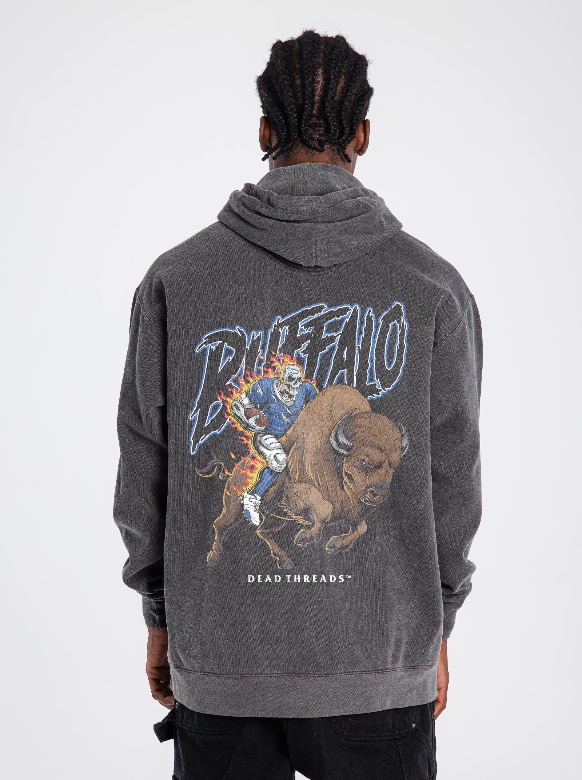 BUFFALO FOOTBALL v3 - HOODIE – Hoodie – Dead Threads Apparel