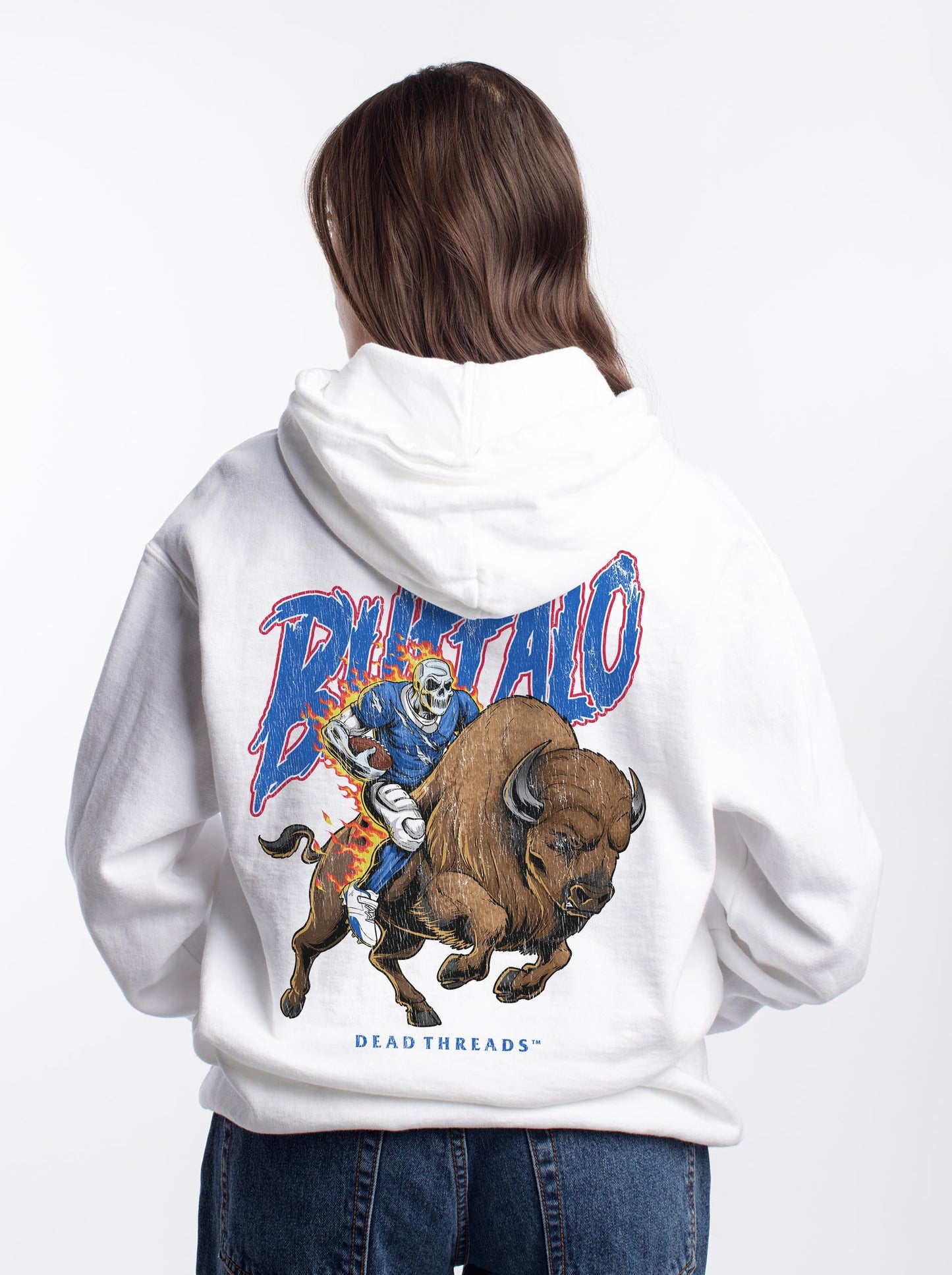 BUFFALO FOOTBALL v3 - HOODIE – Hoodie – Dead Threads Apparel