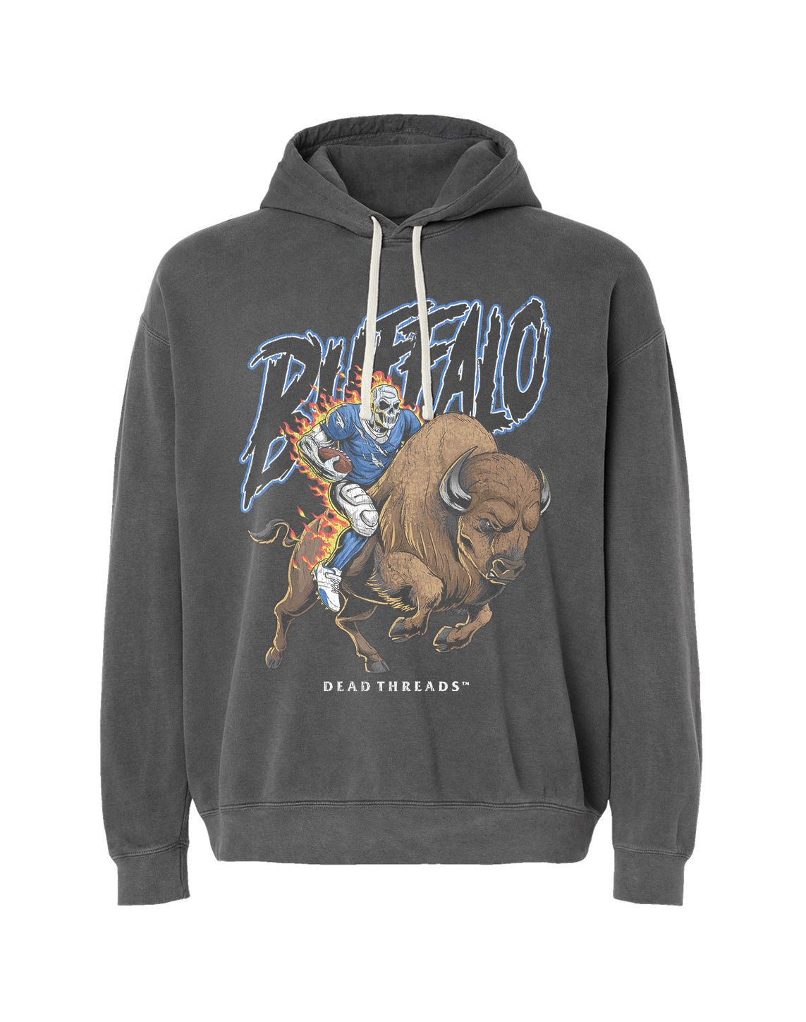 BUFFALO FOOTBALL v3 - LIGHTWEIGHT HOODIE – Lightweight – Dead Threads Apparel