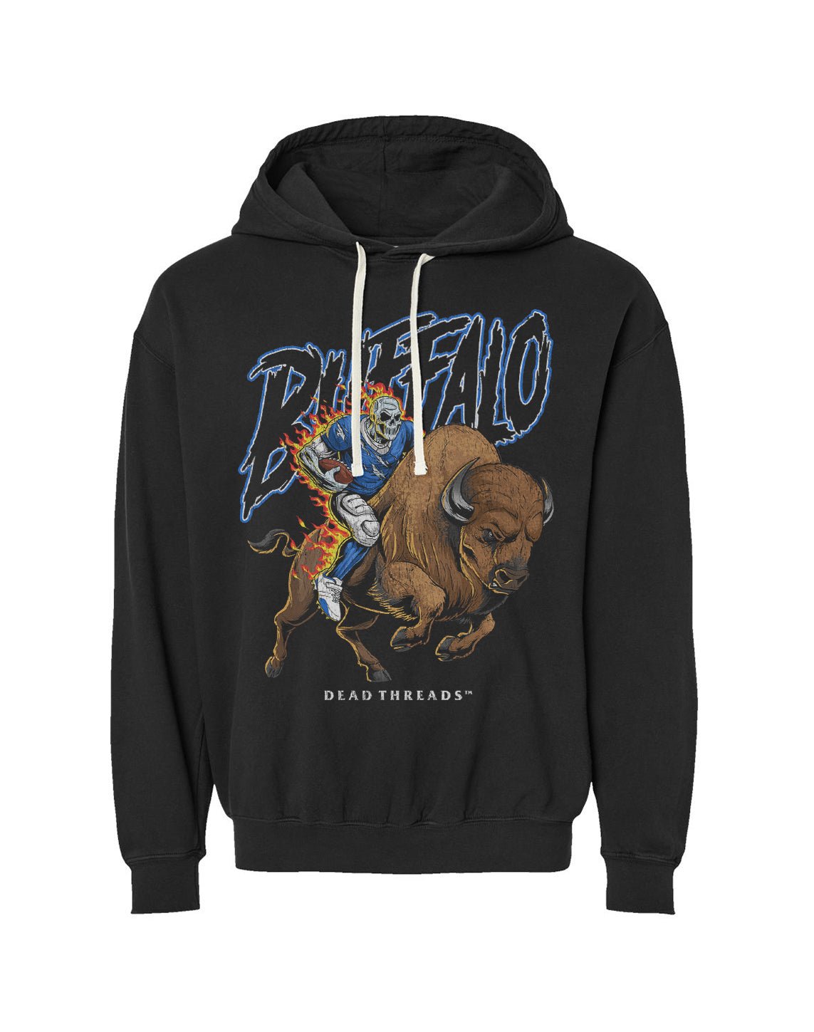 BUFFALO FOOTBALL v3 - LIGHTWEIGHT HOODIE – Lightweight – Dead Threads Apparel