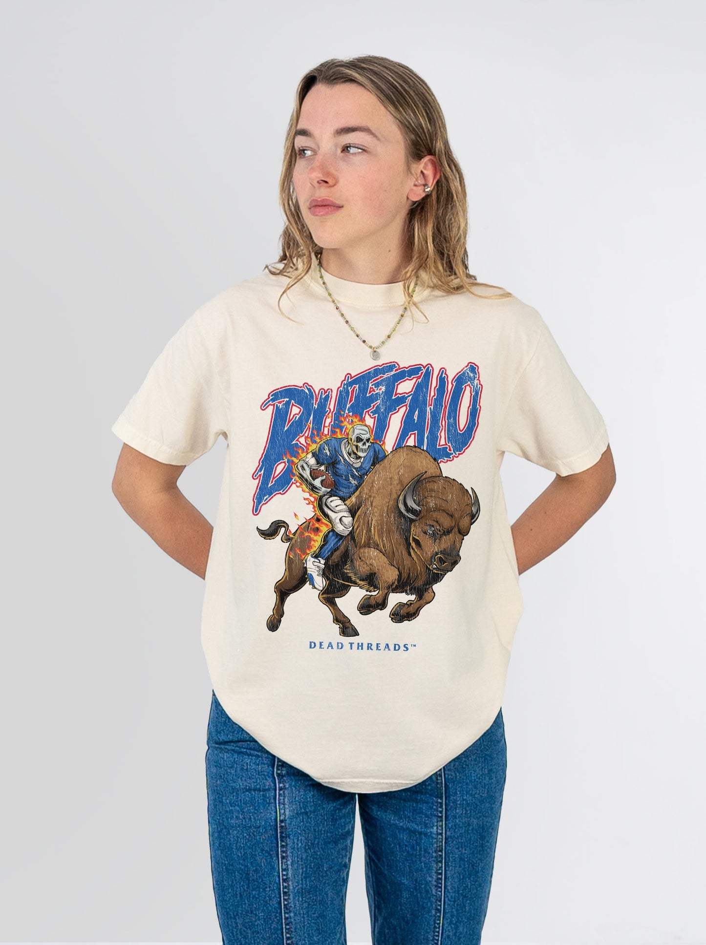 BUFFALO FOOTBALL v3 – T-Shirt – Dead Threads Apparel