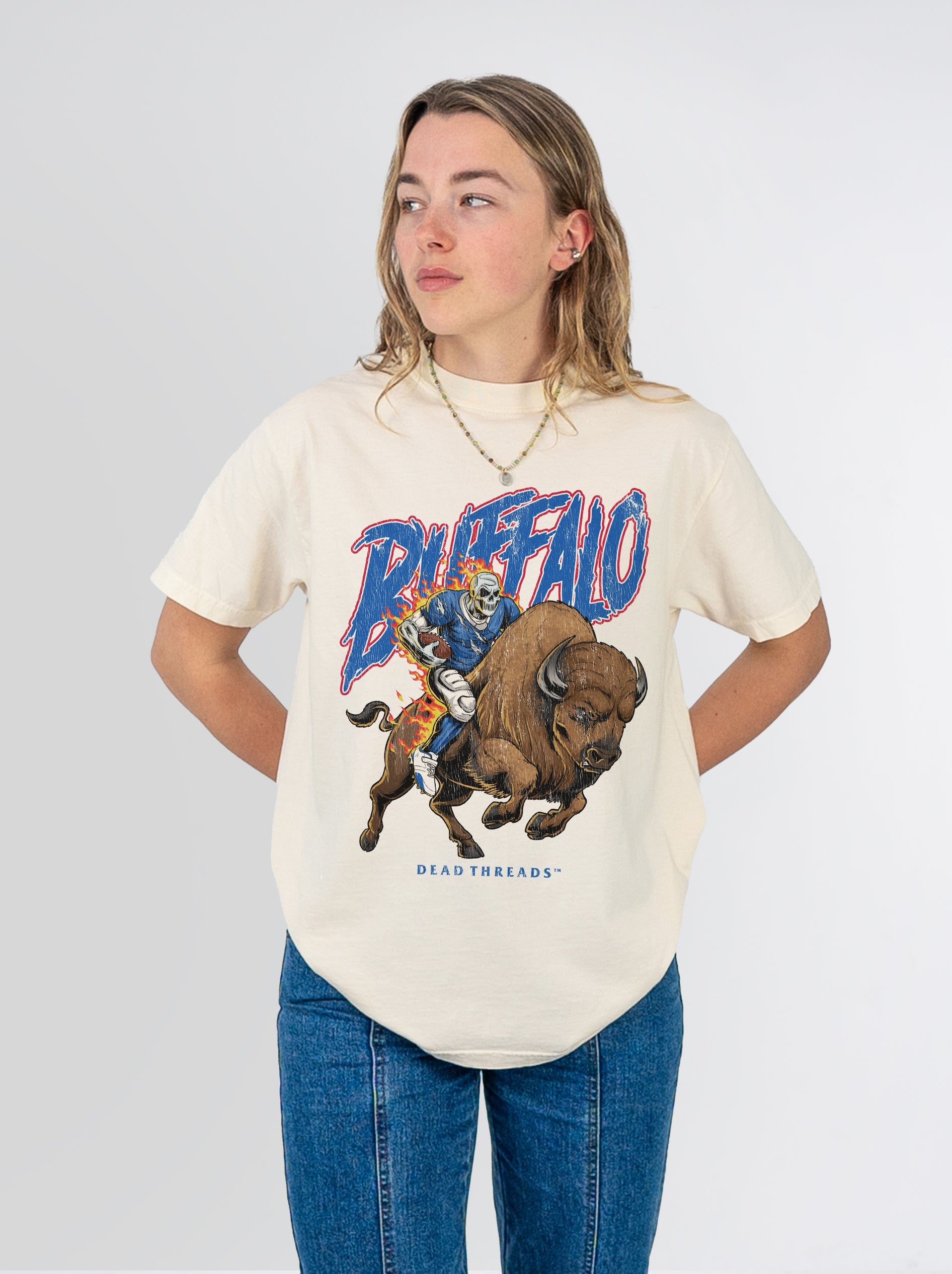 BUFFALO FOOTBALL v3 – T-Shirt – Dead Threads Apparel