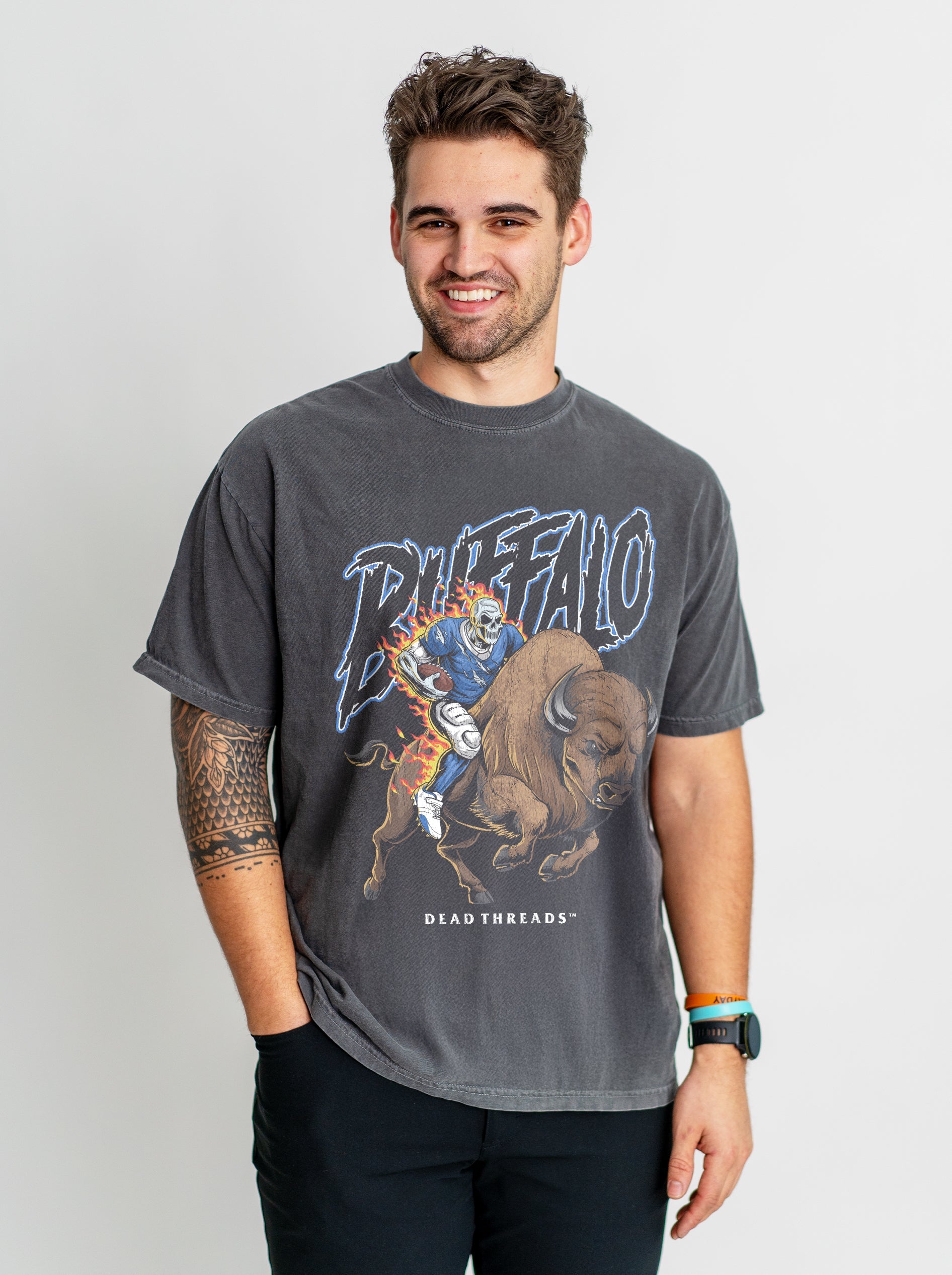 BUFFALO FOOTBALL v3 – T-Shirt – Dead Threads Apparel