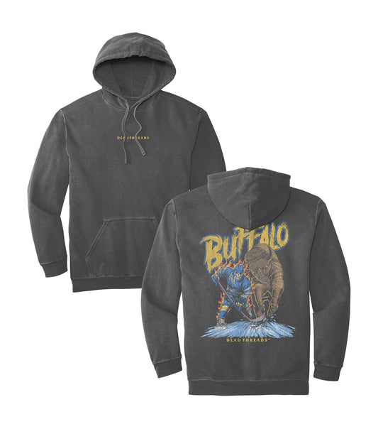 BUFFALO HOCKEY - “DT ESSENTIAL" HOODIE – Hoodie – Dead Threads Apparel
