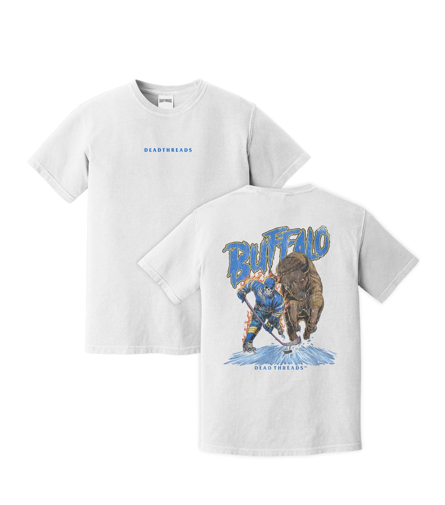 BUFFALO HOCKEY - “DT ESSENTIAL" PREMIUM T - SHIRT – T-Shirt – Dead Threads Apparel