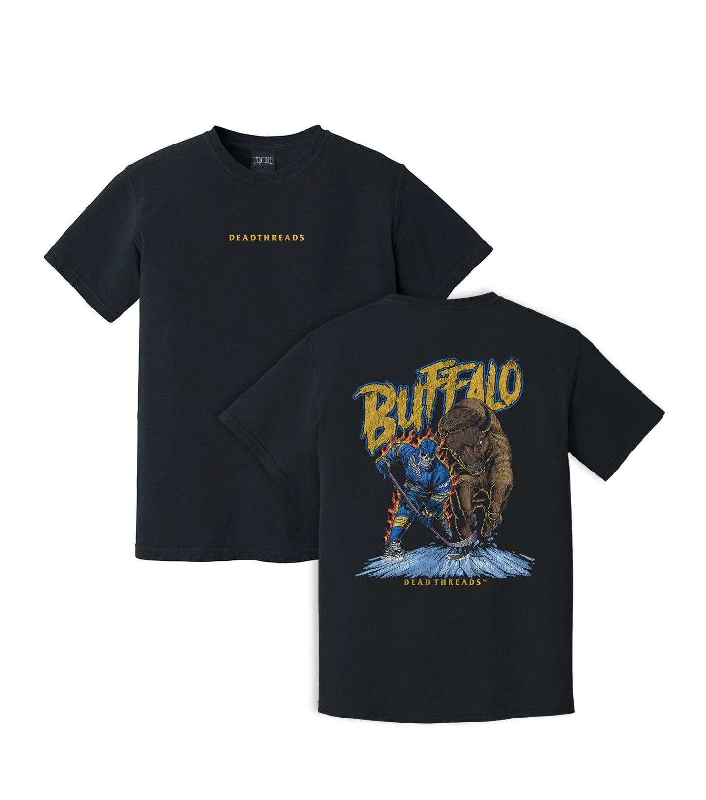 BUFFALO HOCKEY - “DT ESSENTIAL" PREMIUM T - SHIRT – T-Shirt – Dead Threads Apparel