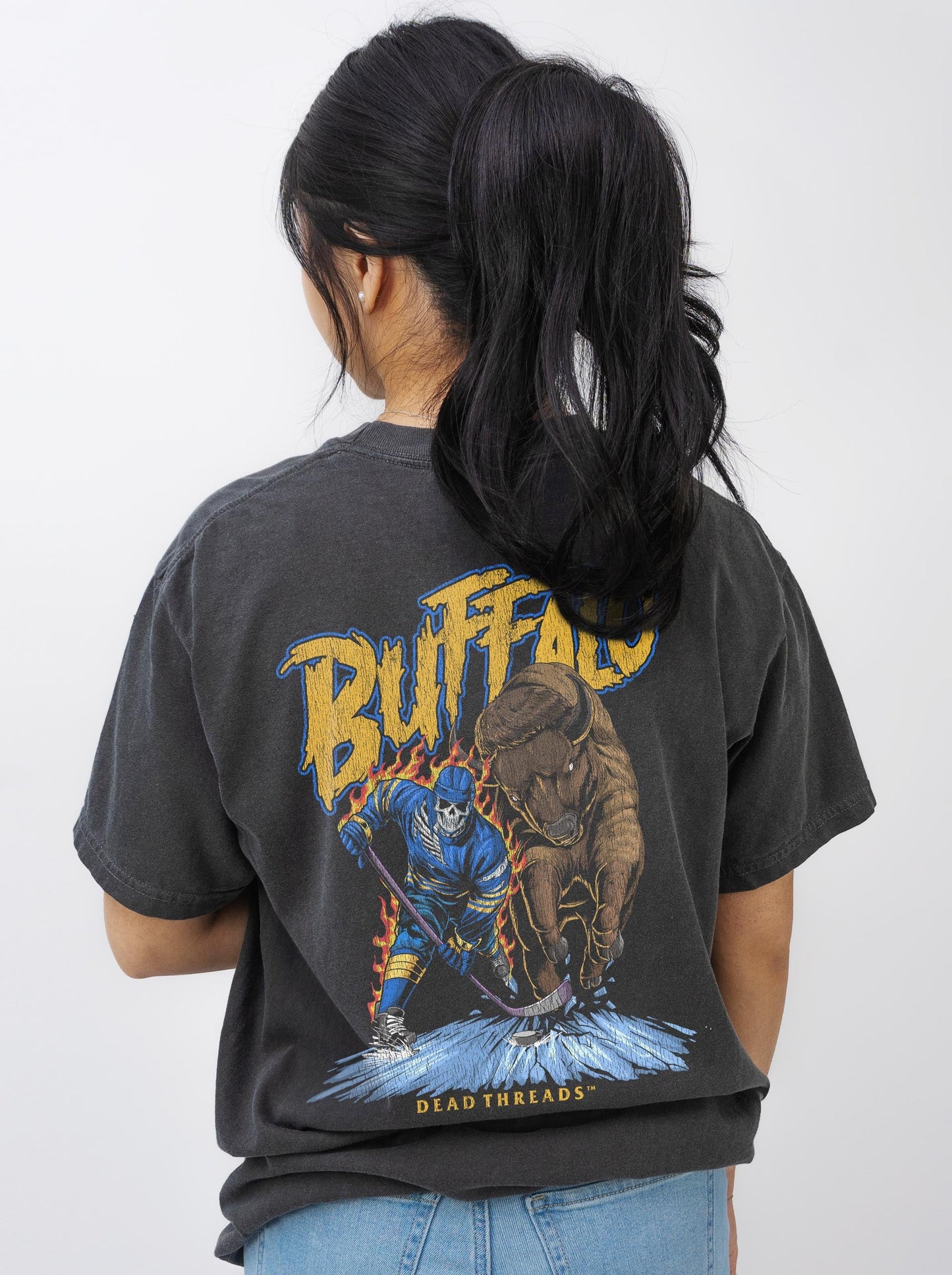BUFFALO HOCKEY - “DT ESSENTIAL" PREMIUM T - SHIRT – T-Shirt – Dead Threads Apparel