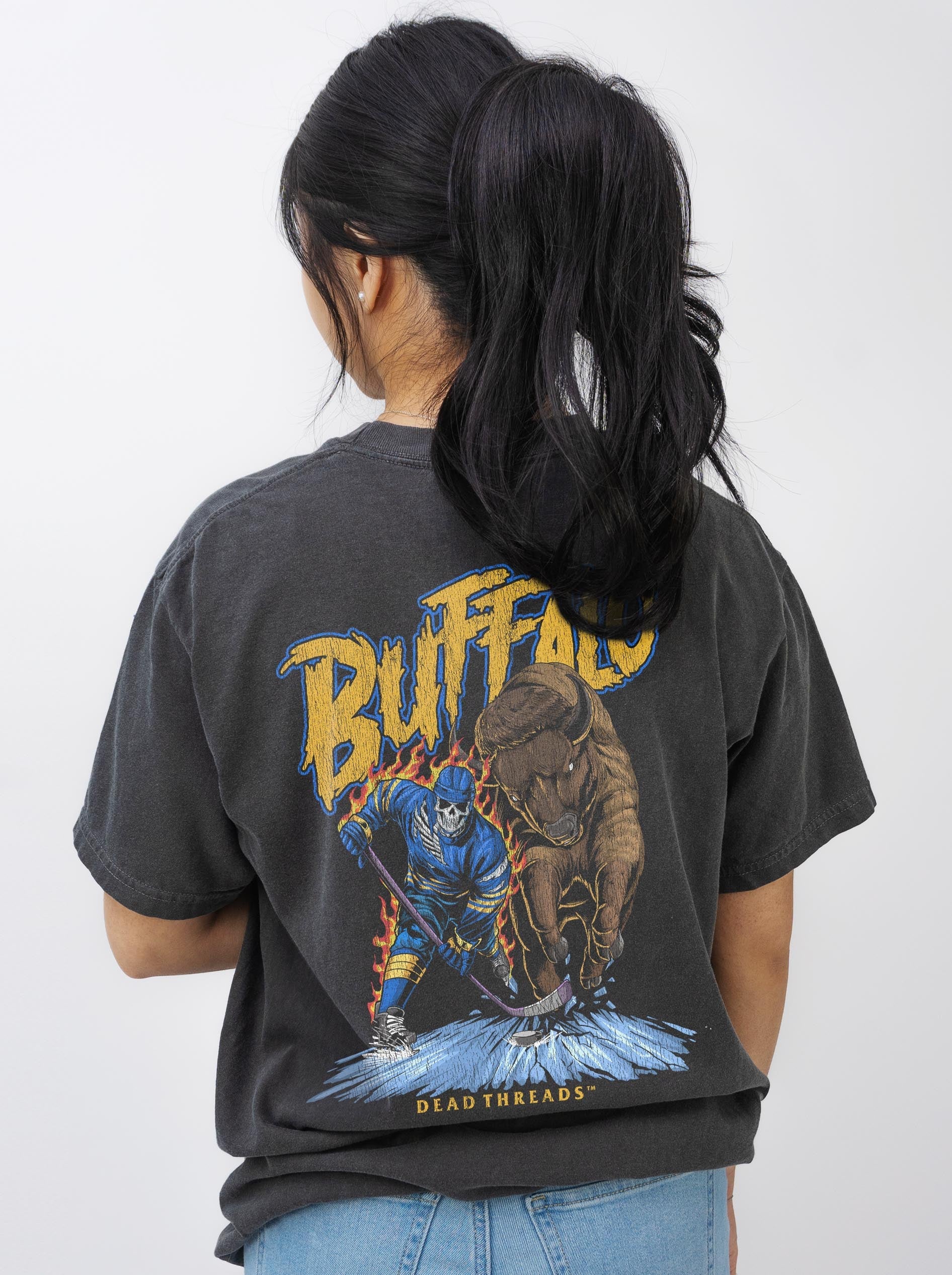 BUFFALO HOCKEY - “DT ESSENTIAL" PREMIUM T - SHIRT – T-Shirt – Dead Threads Apparel