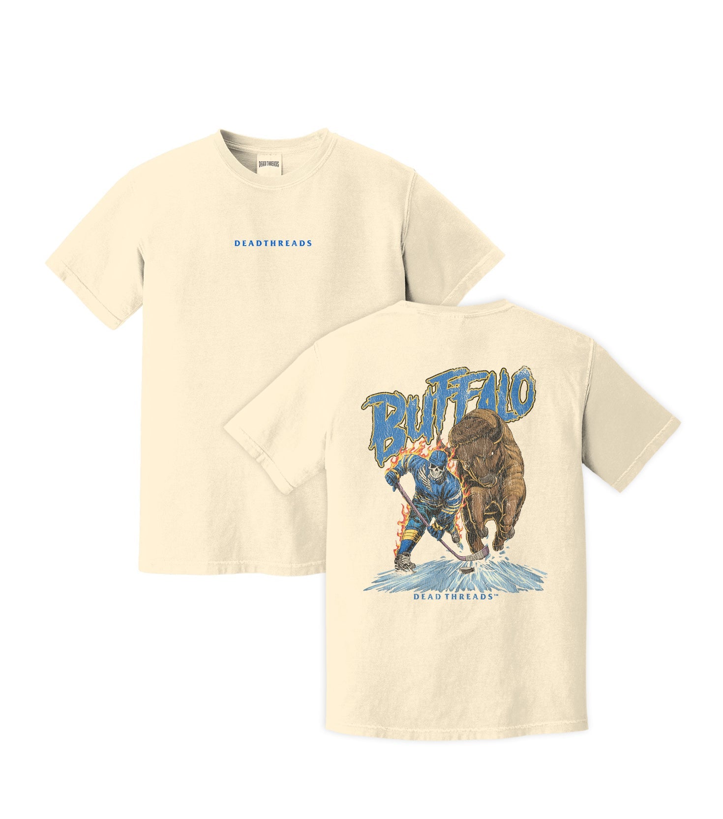 BUFFALO HOCKEY - “DT ESSENTIAL" PREMIUM T - SHIRT – T-Shirt – Dead Threads Apparel