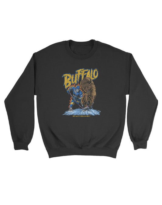 BUFFALO HOCKEY KIDS CREWNECK SWEATSHIRT – Kids clothes – Dead Threads Apparel