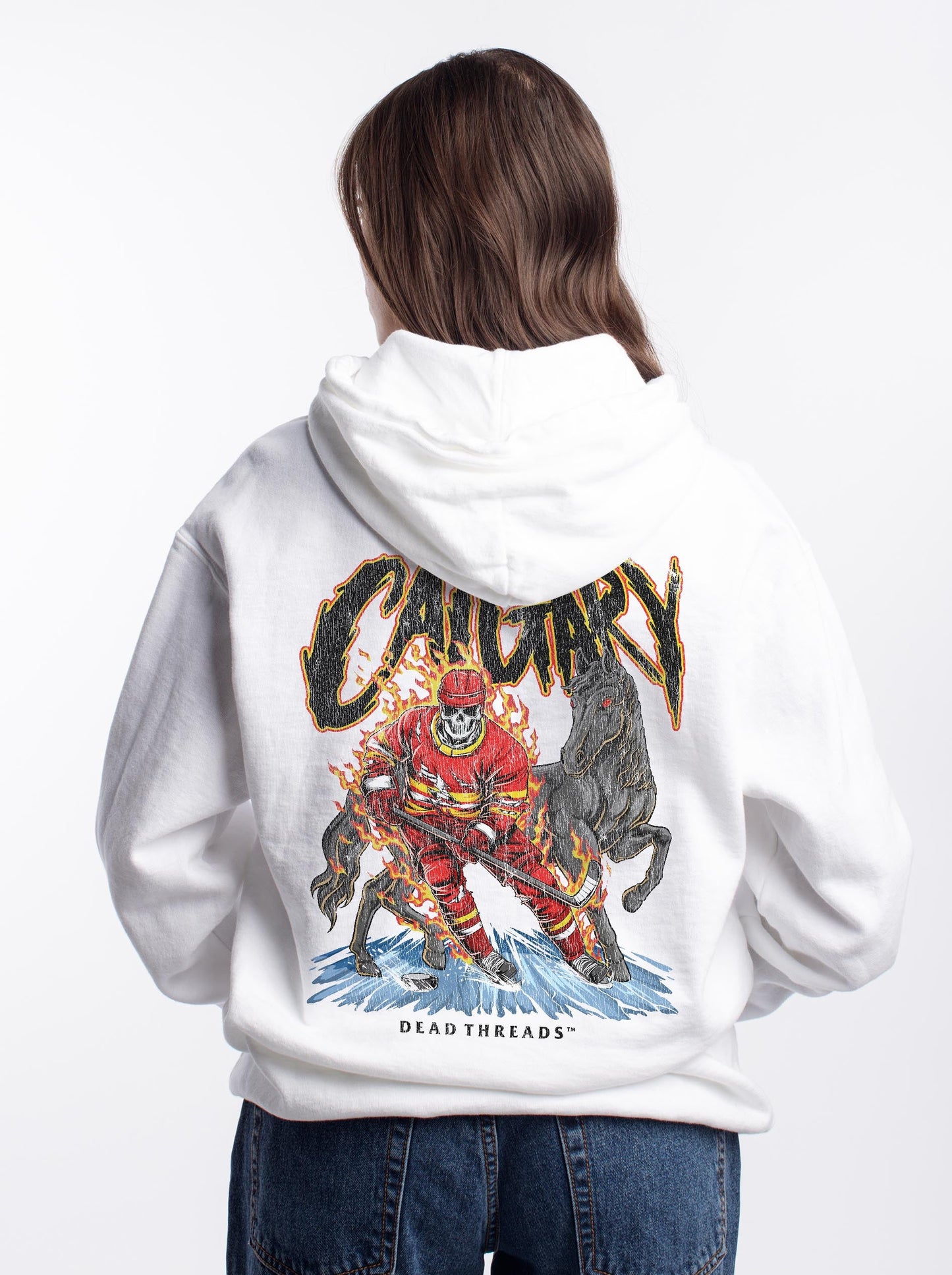CALGARY HOCKEY - HOODIE – Hoodie – Dead Threads Apparel