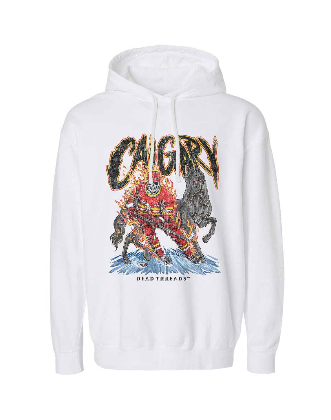 CALGARY HOCKEY - LIGHTWEIGHT HOODIE – Lightweight – Dead Threads Apparel