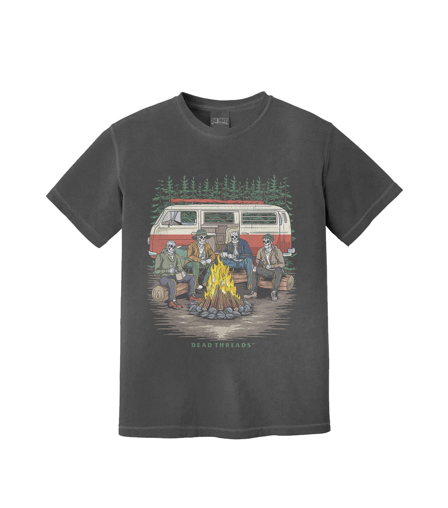 CAMPING IS IN TENTS – T-Shirt – Dead Threads Apparel