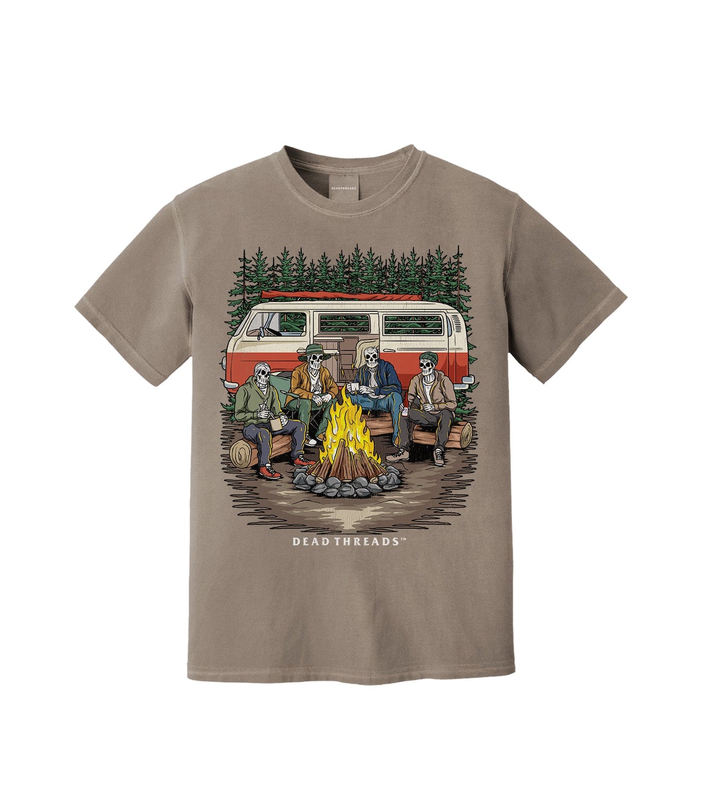 CAMPING IS IN TENTS – T-Shirt – Dead Threads Apparel