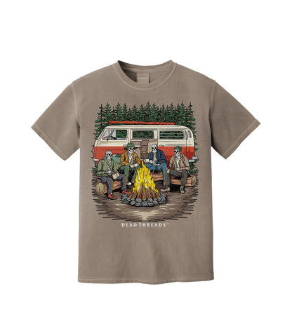 CAMPING IS IN TENTS – T-Shirt – Dead Threads Apparel