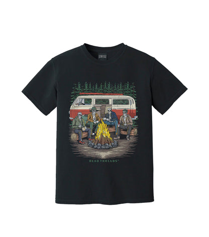 CAMPING IS IN TENTS – T-Shirt – Dead Threads Apparel