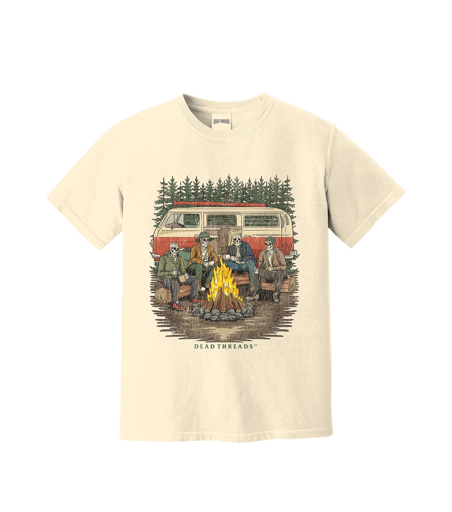 CAMPING IS IN TENTS – T-Shirt – Dead Threads Apparel