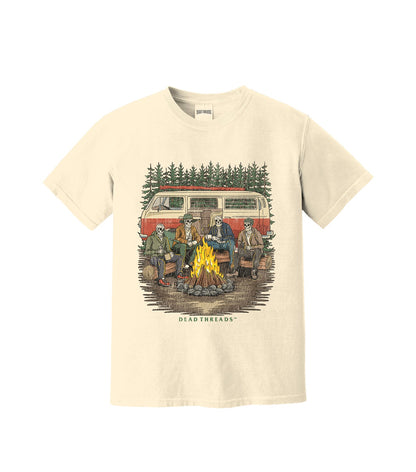 CAMPING IS IN TENTS – T-Shirt – Dead Threads Apparel