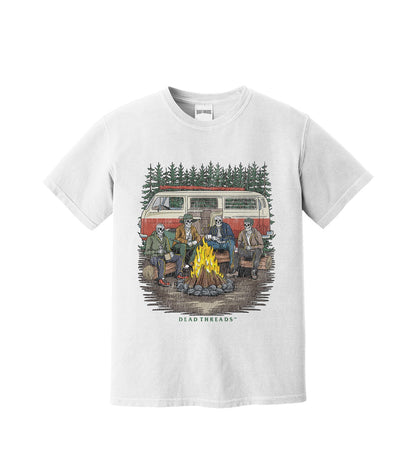 CAMPING IS IN TENTS – T-Shirt – Dead Threads Apparel