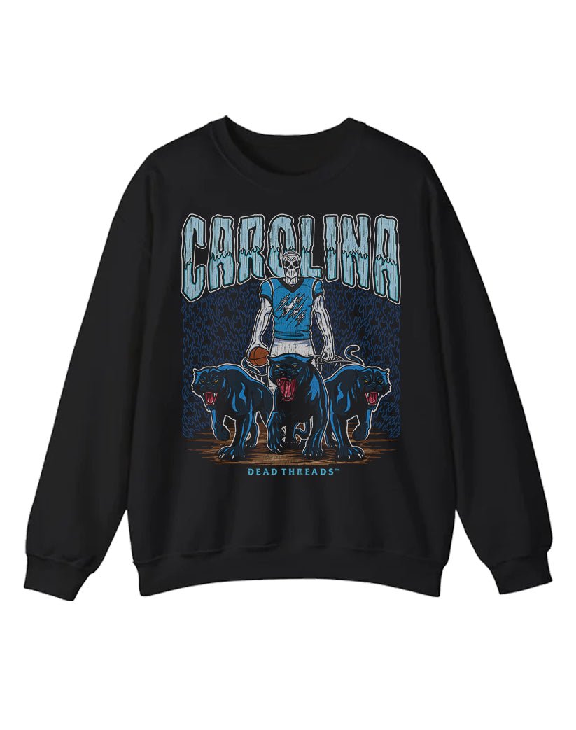 CAROLINA FOOTBALL CREWNECK SWEATSHIRT – Sweatshirt – Dead Threads Apparel