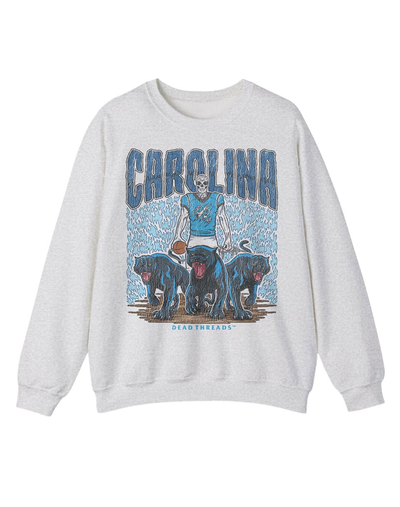CAROLINA FOOTBALL CREWNECK SWEATSHIRT – Sweatshirt – Dead Threads Apparel