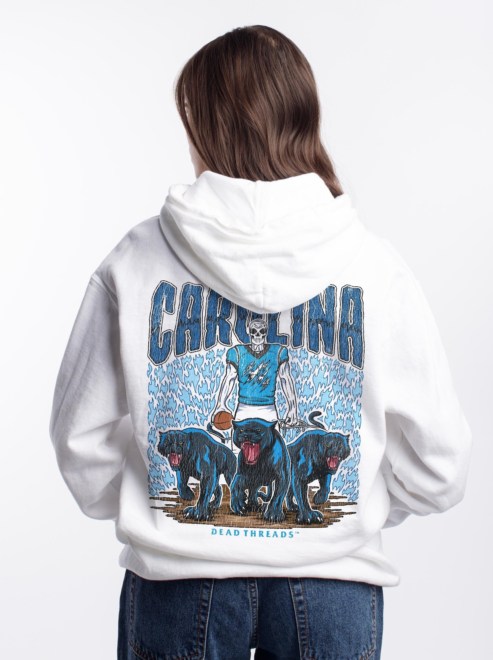 CAROLINA FOOTBALL - “DT ESSENTIAL" HOODIE – Hoodie – Dead Threads Apparel