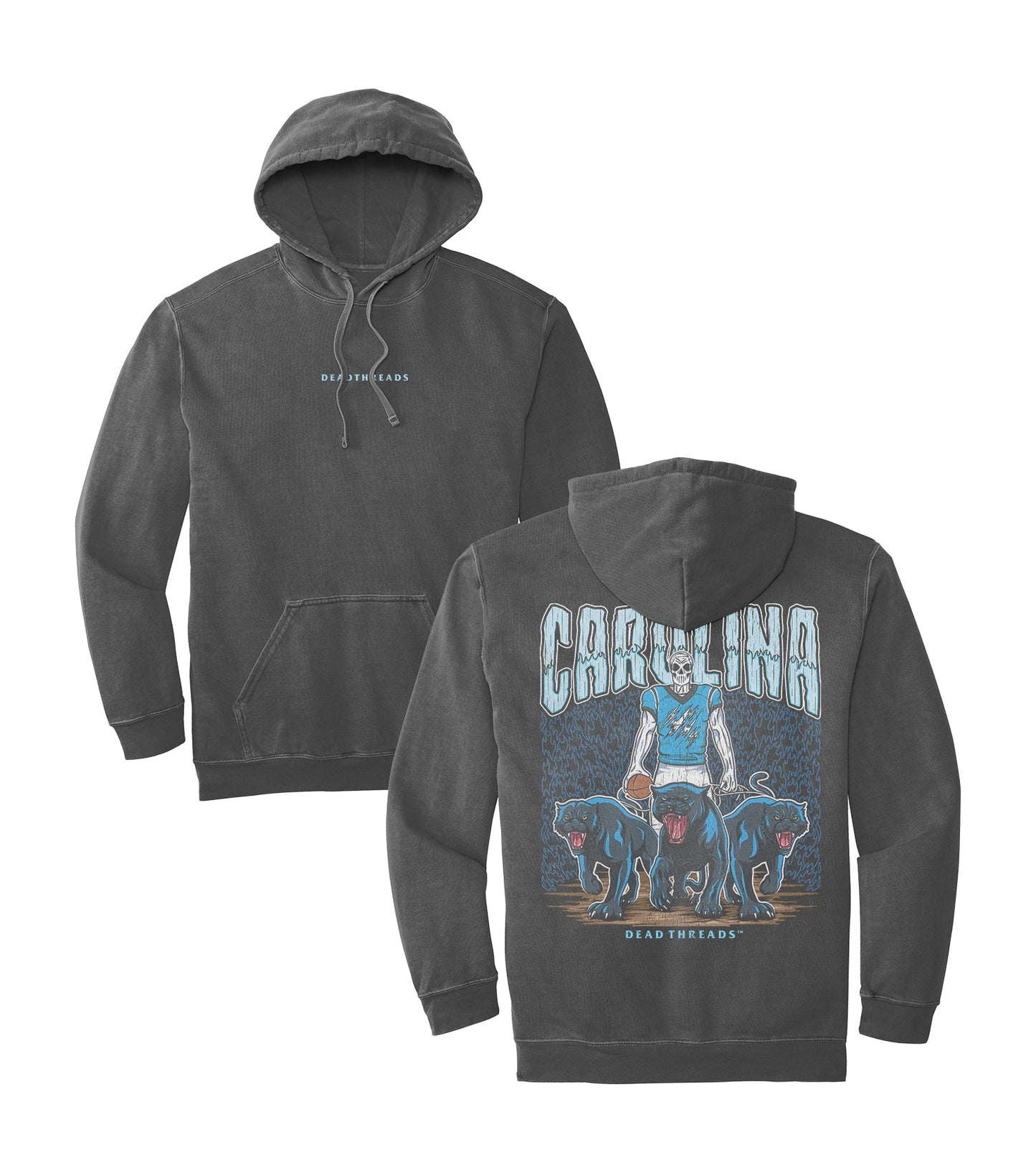 CAROLINA FOOTBALL - “DT ESSENTIAL" HOODIE – Hoodie – Dead Threads Apparel