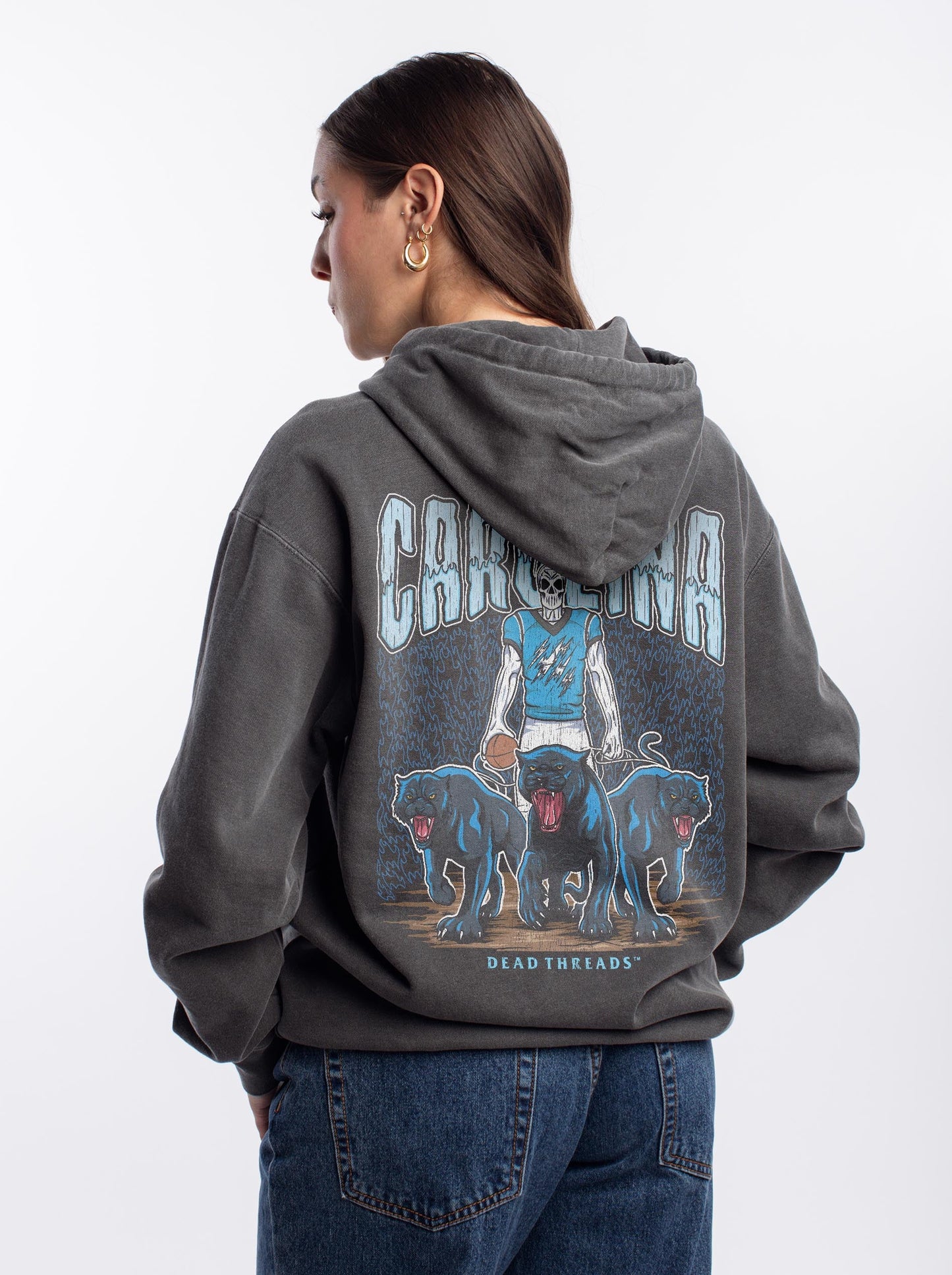 CAROLINA FOOTBALL - “DT ESSENTIAL" HOODIE – Hoodie – Dead Threads Apparel