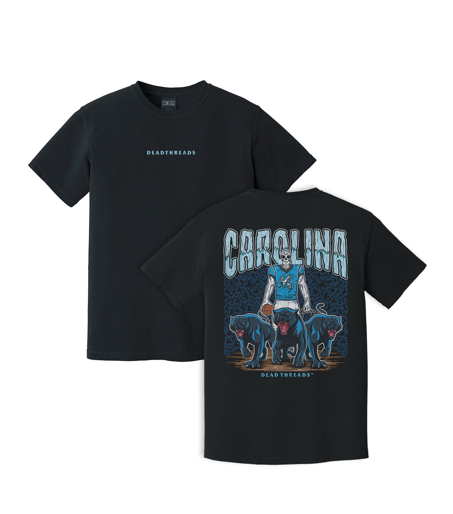 CAROLINA FOOTBALL - “DT ESSENTIAL" PREMIUM T - SHIRT – T-Shirt – Dead Threads Apparel