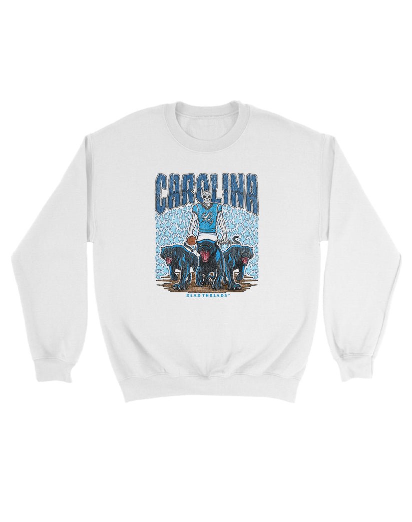 CAROLINA FOOTBALL KIDS CREWNECK SWEATSHIRT – Kids clothes – Dead Threads Apparel