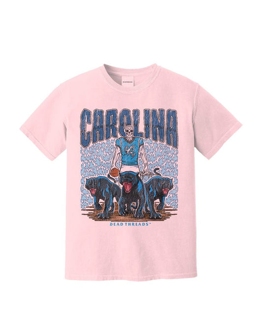 CAROLINA FOOTBALL - PINK – T-Shirt – Dead Threads Apparel