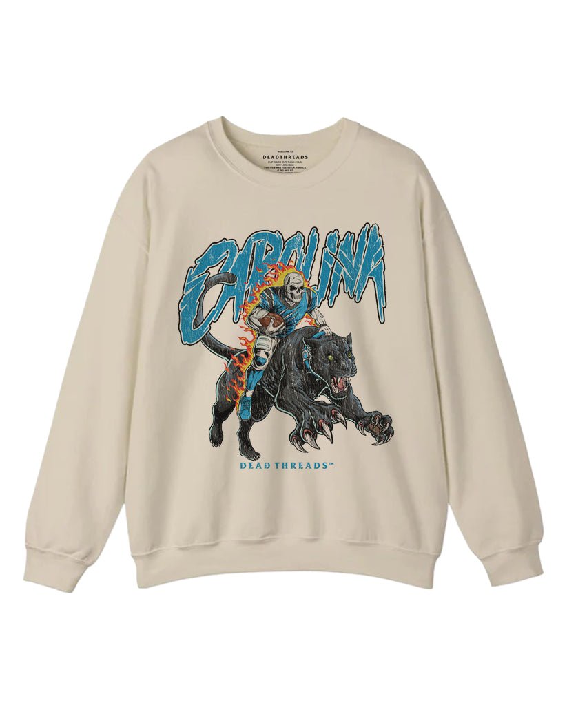 CAROLINA FOOTBALL v2 CREWNECK SWEATSHIRT – Sweatshirt – Dead Threads Apparel