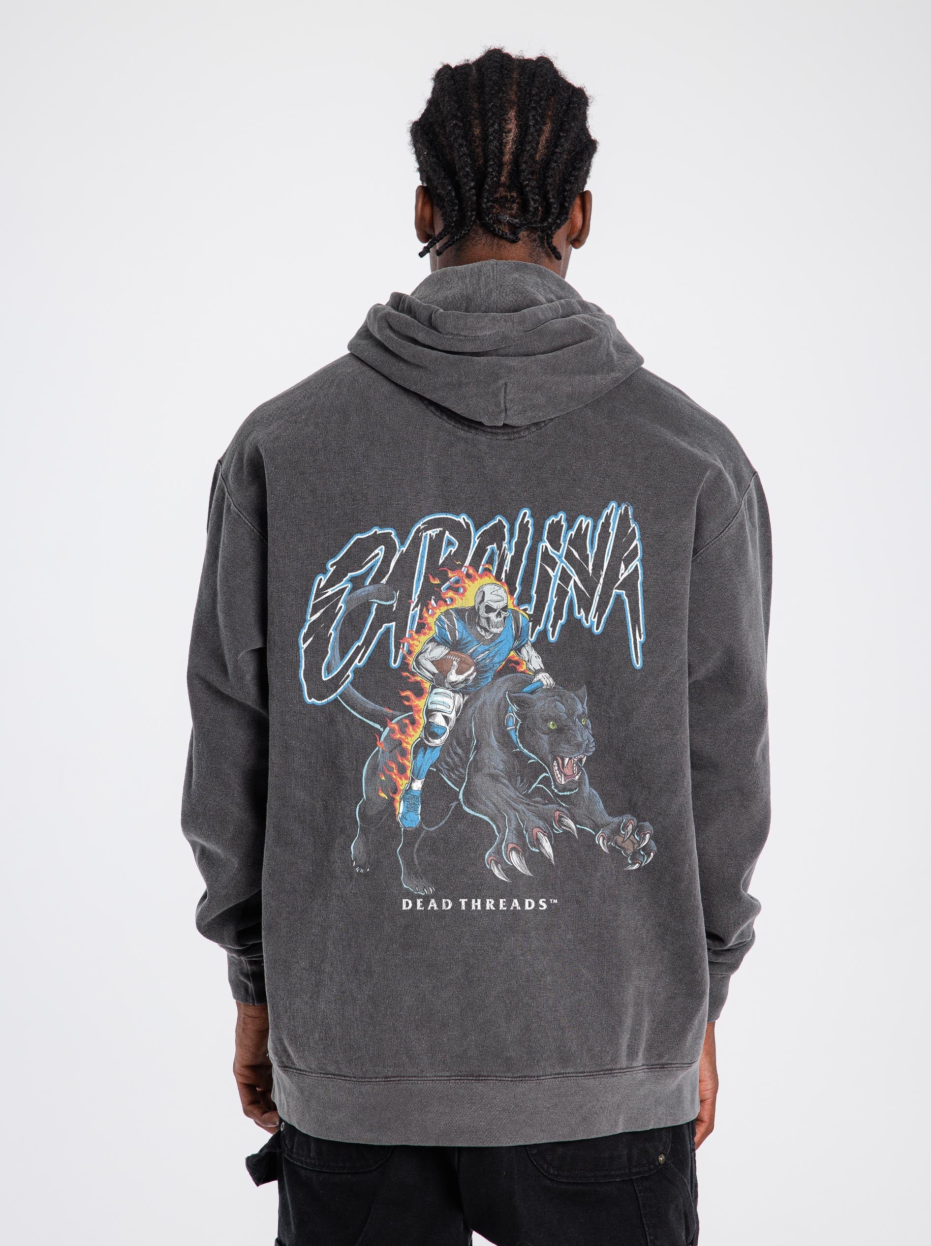 CAROLINA FOOTBALL v2 - “DT ESSENTIAL" HOODIE – Hoodie – Dead Threads Apparel