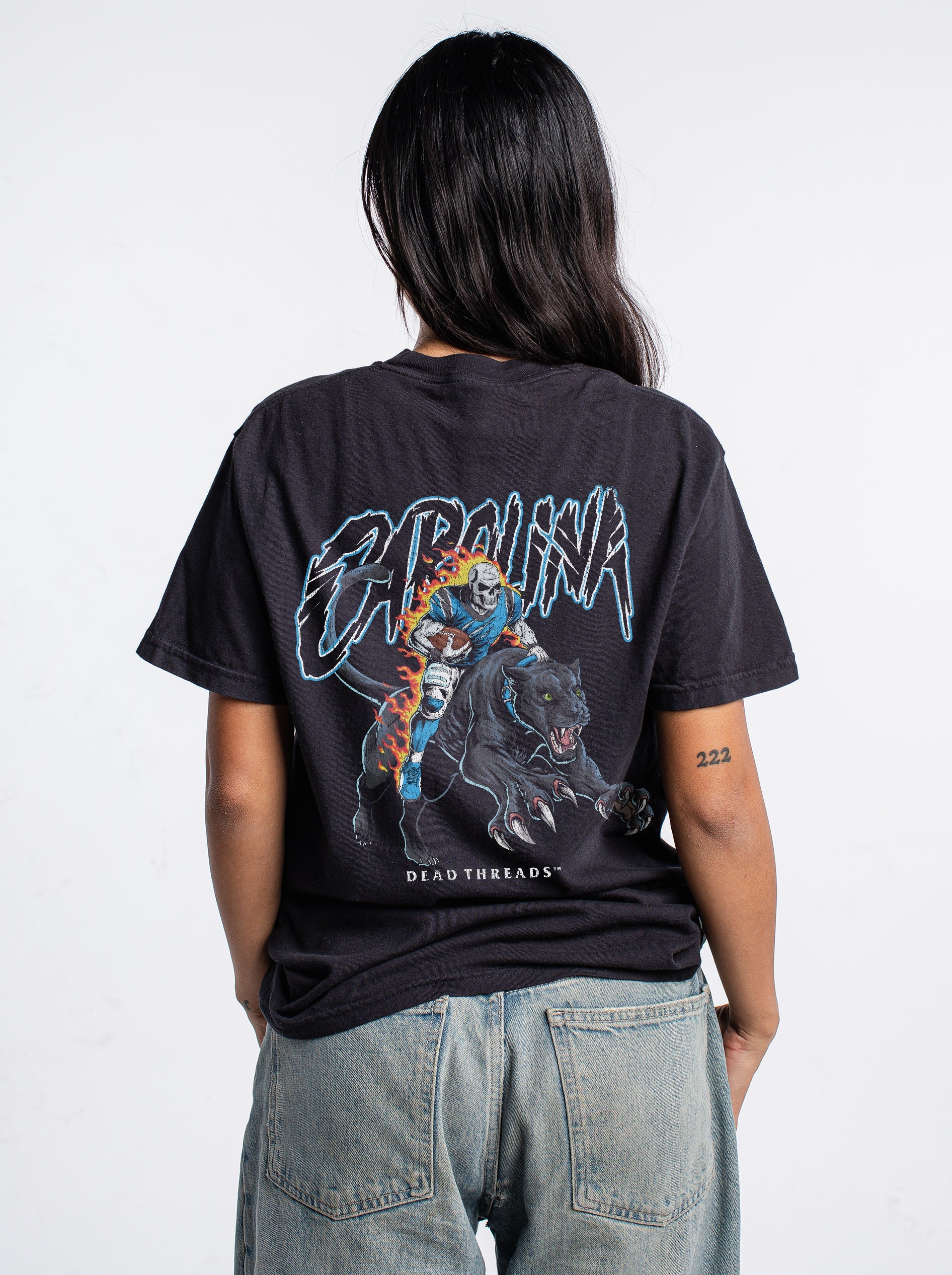 CAROLINA FOOTBALL v2 - “DT ESSENTIAL" PREMIUM T - SHIRT – T-Shirt – Dead Threads Apparel