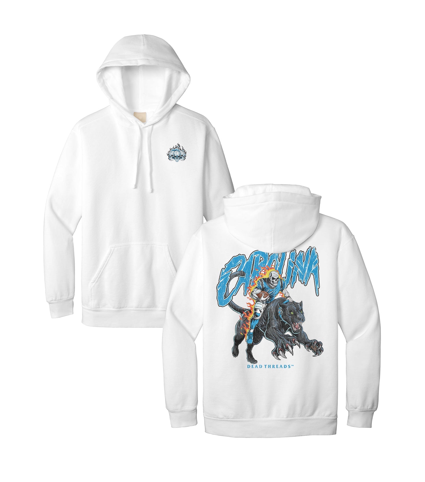 CAROLINA FOOTBALL v2 - HOODIE – Hoodie – Dead Threads Apparel