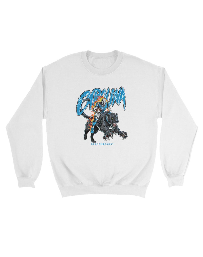 CAROLINA FOOTBALL v2 KIDS CREWNECK SWEATSHIRT – Kids clothes – Dead Threads Apparel