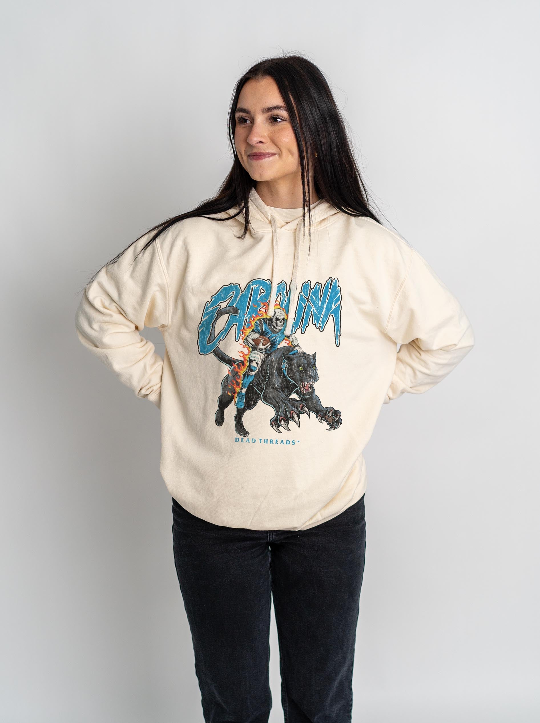 CAROLINA FOOTBALL v2 - LIGHTWEIGHT HOODIE – Lightweight – Dead Threads Apparel