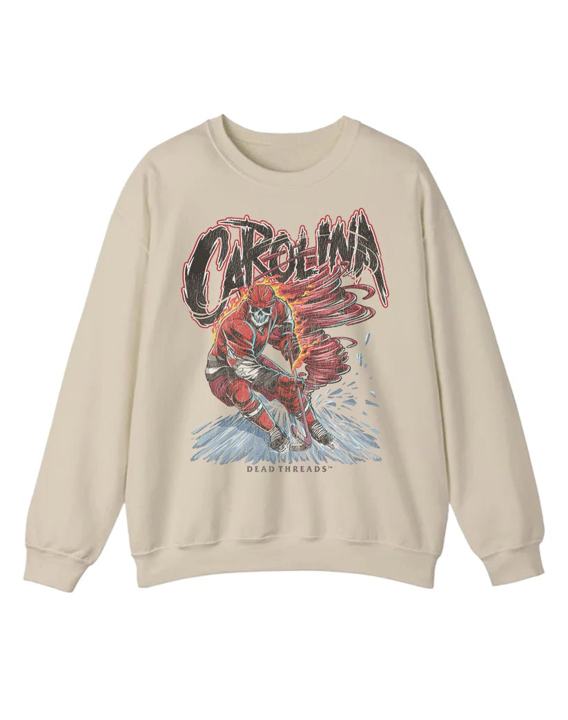CAROLINA HOCKEY CREWNECK SWEATSHIRT – Sweatshirt – Dead Threads Apparel