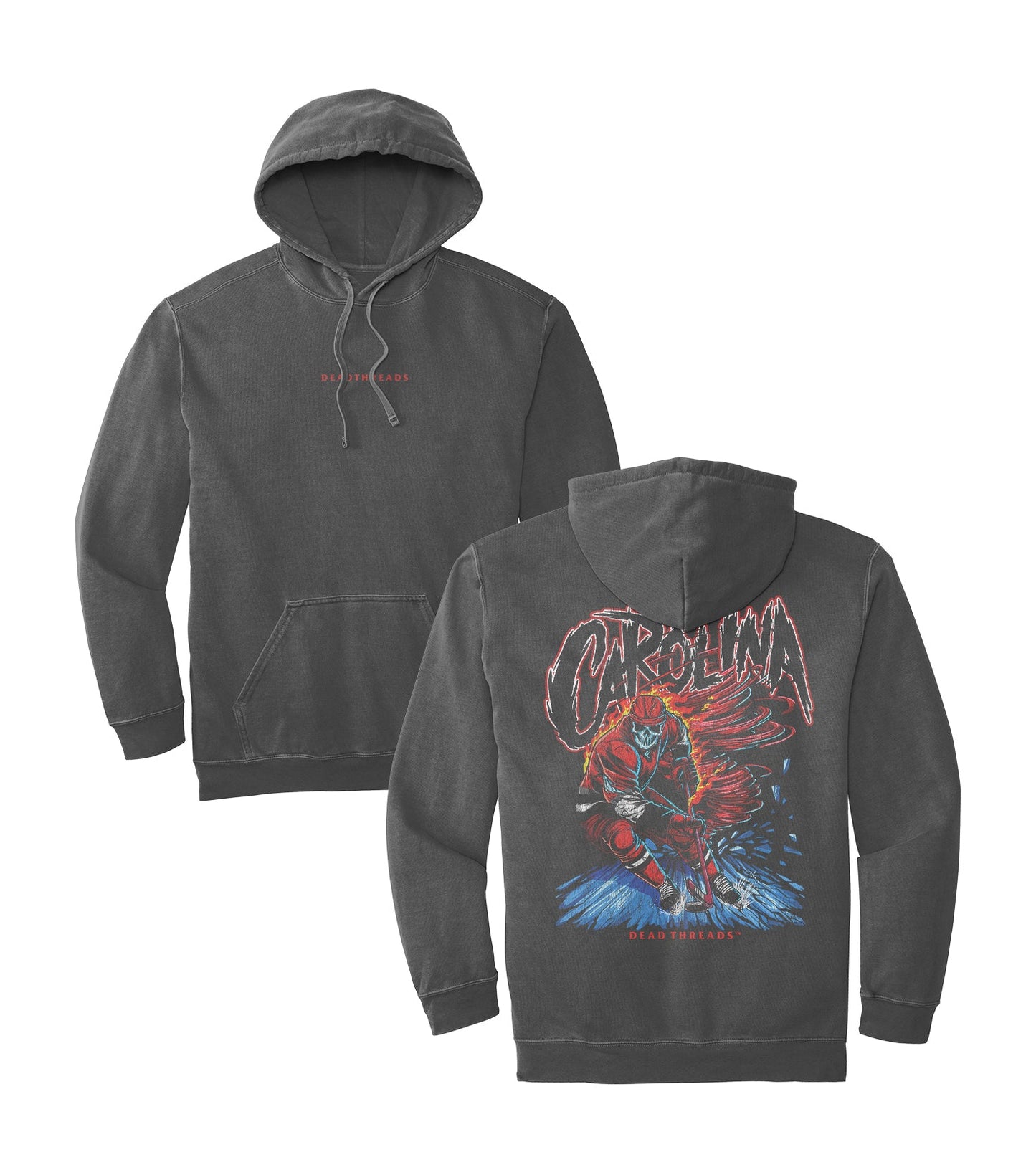 CAROLINA HOCKEY - “DT ESSENTIAL" HOODIE – Hoodie – Dead Threads Apparel