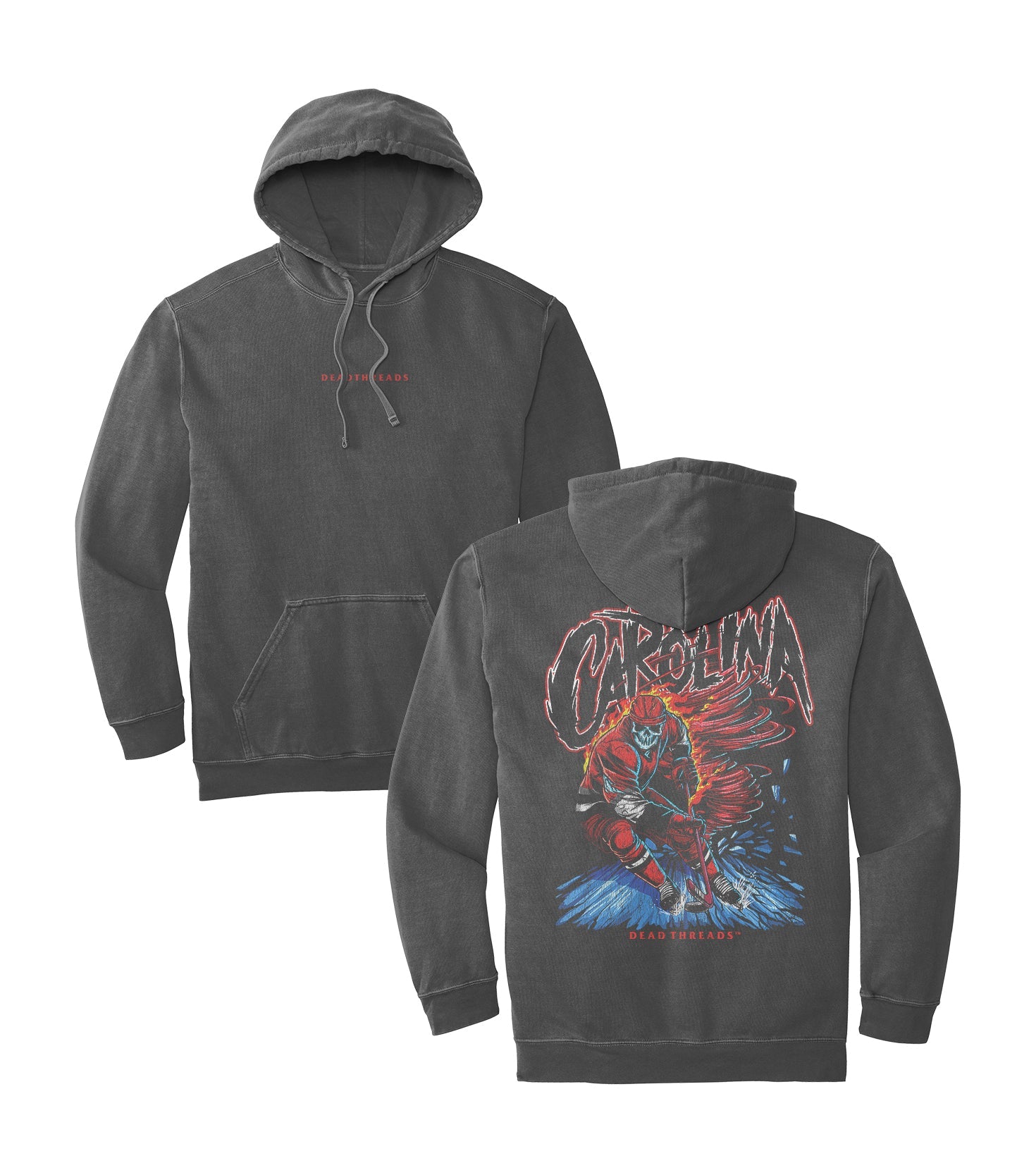 CAROLINA HOCKEY - “DT ESSENTIAL" HOODIE – Hoodie – Dead Threads Apparel